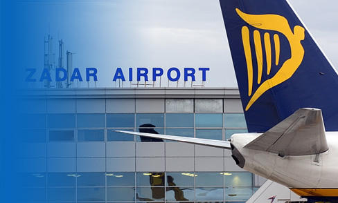 Ryanair avion aerodrom zadar